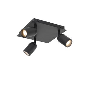 Faretto LED Philips Hue Runner, a 3 luci, interruttore dimmerabile, bianco