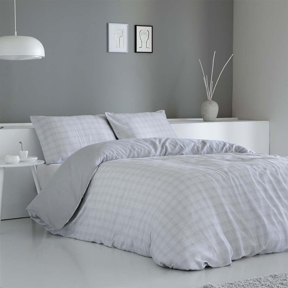COTTON ARTean - Funda Nordica ASON algodón poliéster BEIGE 240 X 220 Cama de 150 | Leroy Merlin