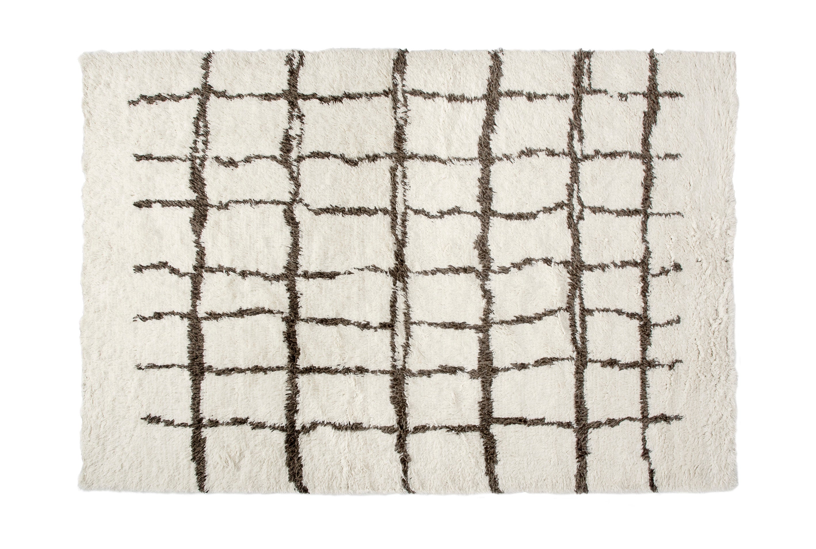 Dywan Berberi Beni 180x120 cm, 100% wełny, miękki i wygodny do salonu, ciepły i elegancki design