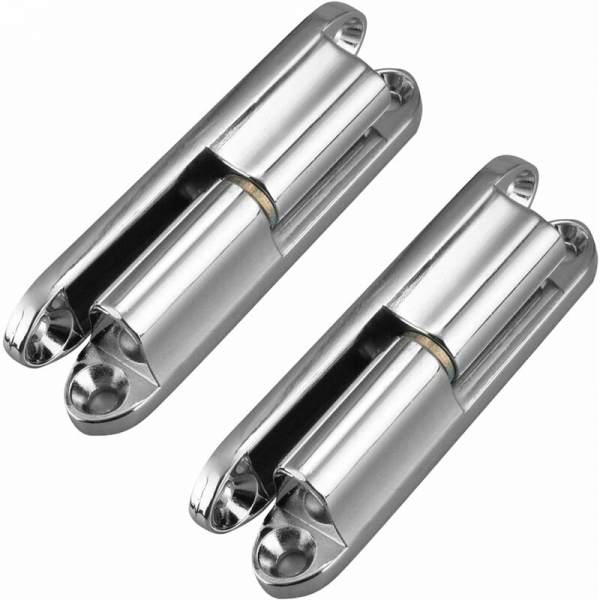 Zawias drzwiowy, wytrzymały zawias drzwiowy, 2 sztuki zawiasów drzwiowych, z 8 śrubami, zawias wkręcany (14 x 80 mm)