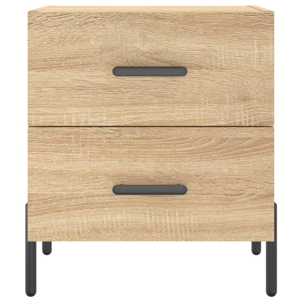 Maison Exclusive - Table de chevet chêne sonoma 40x35x47,5 cm bois d’ingénierie - 6