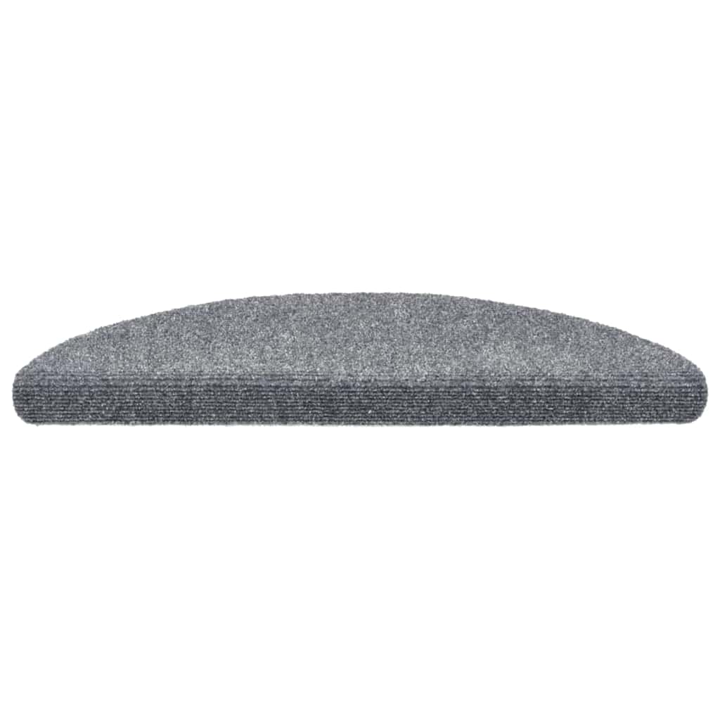 Tapis d'escalier auto-adhésifs 30 pcs gris clair 56x17x3 cm - 3