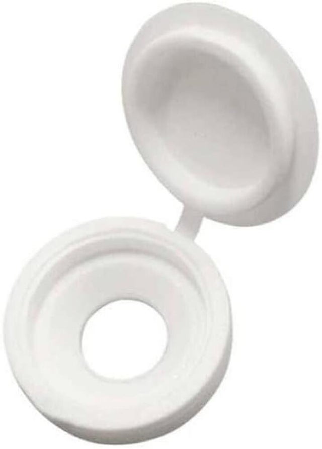 Veemoon Set De 8 Tapones Para Tornillos De Tobogán – 4 Tapas Grises Y 4 Tuercas De 1.5 Cm, Plástico Resistente, Repuesto Para Parque Infantil