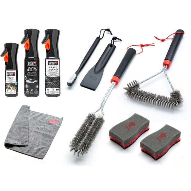 Weber B09KCMBM8Q Kit di Pulizia per Barbecue a Gas Smaltato