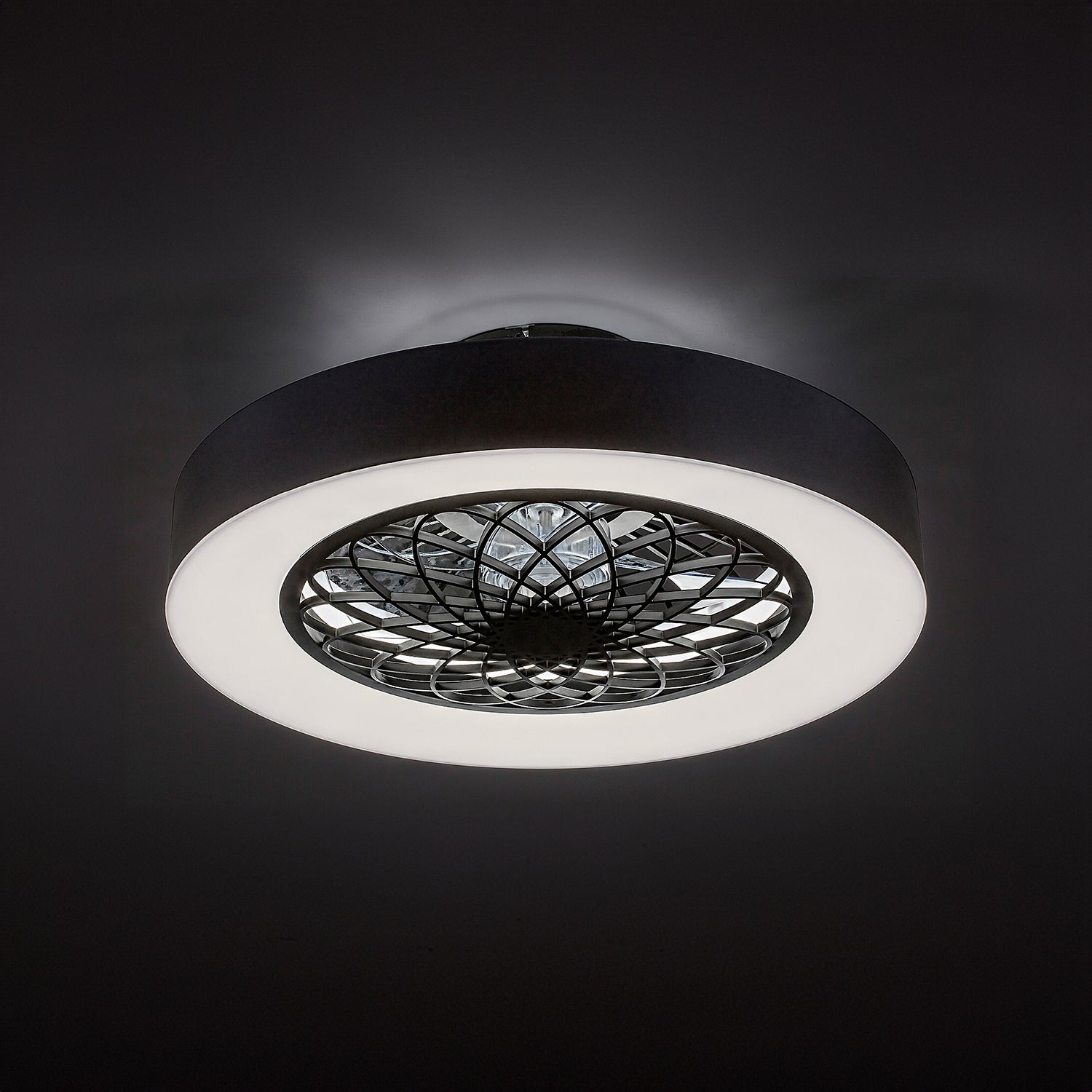 Ventilatore Da Soffitto Con Luce LED Melchioni - 6 Velocità, Rotazione Inversa, Timer, Telecomando, 100W