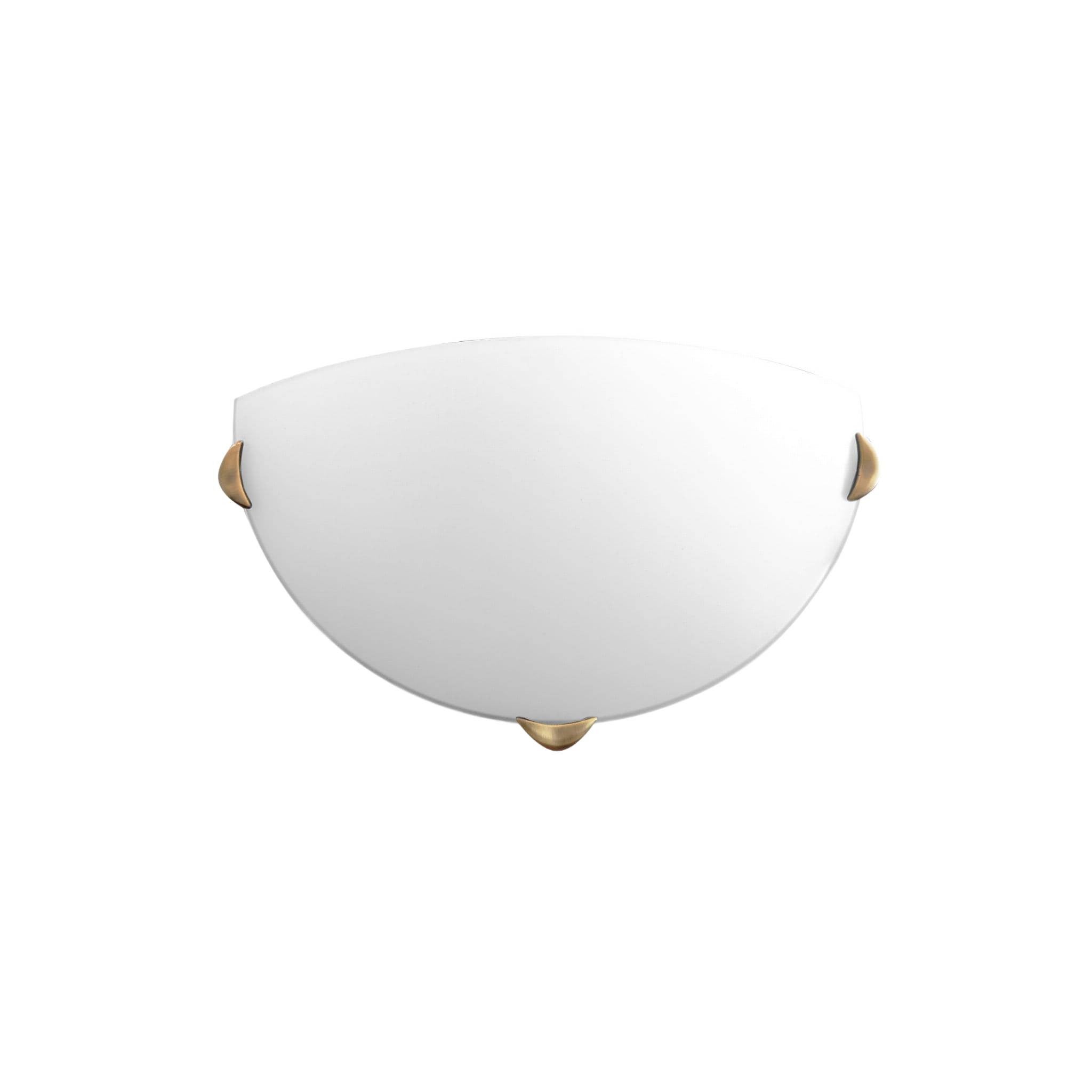 Plafon SARA mosiądz-biały 1xE27x40W wym: 15x30x9 cm IP20 Candellux