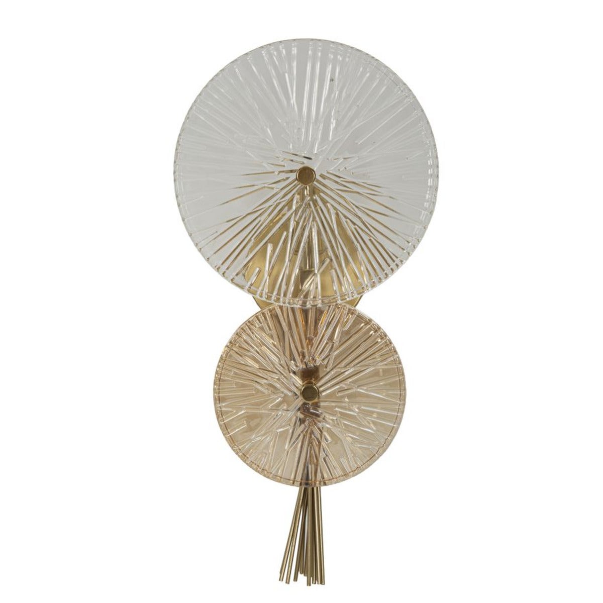 Lampa ścienna Barbara, Metal, Złoto, Seven Design