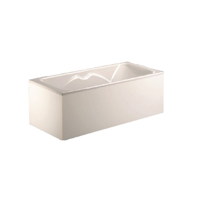 Habillage baignoire Woody Aquarine - Blanc - L 1 590 x H 520 mm