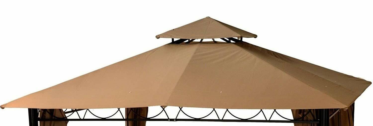 Telo Copertura Gazebo 3x3 Metri - Ricambio Con Airvent, Colore Ecrù - Foto 1