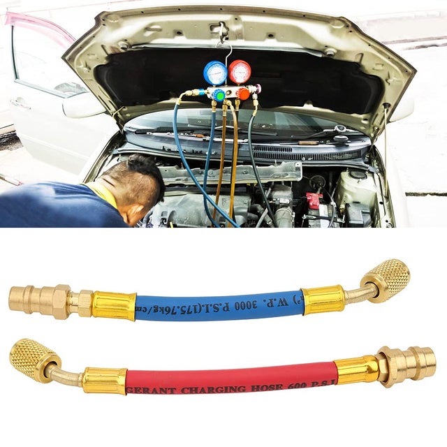 Lot De 3 Adaptateurs Pour Conversion R134A, Filetage SAE 1/4