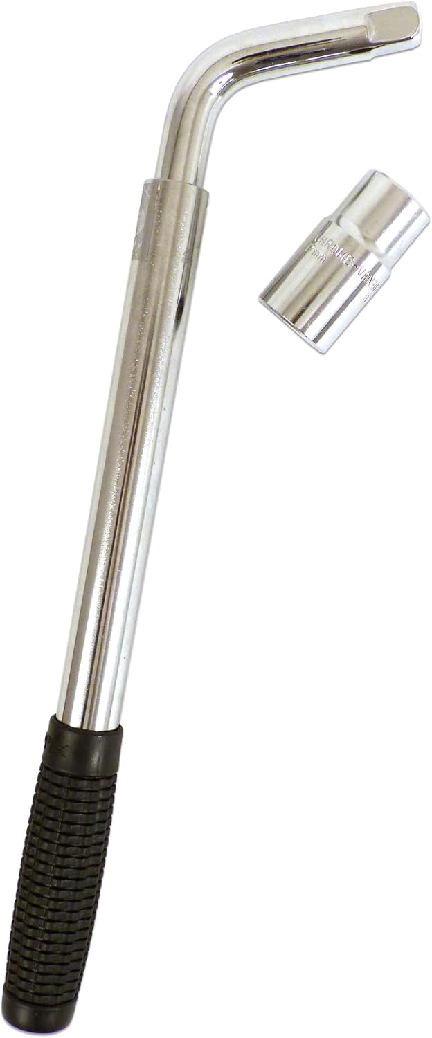 Klucz teleskopowy do kół 1/2", srebrny