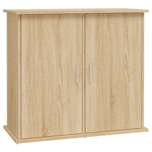 Support Pour Aquarium Gris Sonoma 81x36x73 Cm - En Bois D'ingénierie, Stable Et Design - Idéal Pour Salon, Bureau Ou Chambre