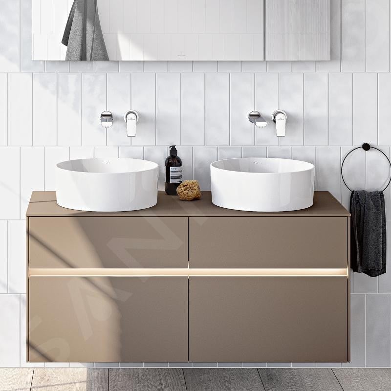Vasque a poser ronde VILLEROY ET BOCH Collaro Stone White CeramicPlus - 8