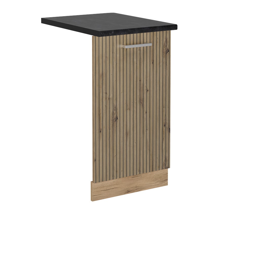 Vicco Panel przedni zmywarki R-Line, Dąb rzemieślniczy, 45 cm , BP Antracyt