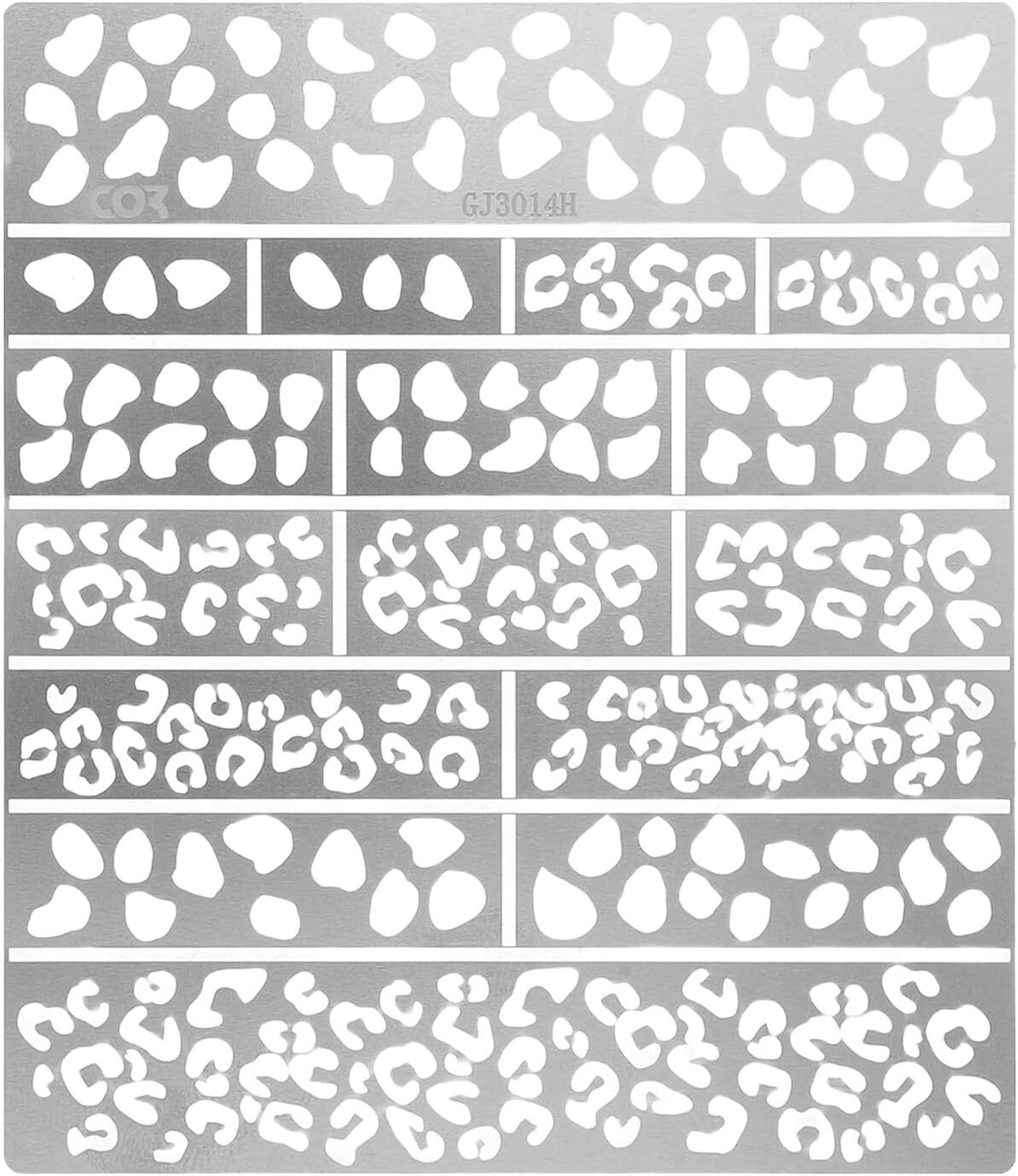 Pochoirs flexibles - Camouflage hexagonal (4x5mm) - plastique, peinture, aérographe, diorama - France Pochoirs flexibles - Camouflage hexagonal (4x5mm) - plastique, peinture, aérographe, diorama - France