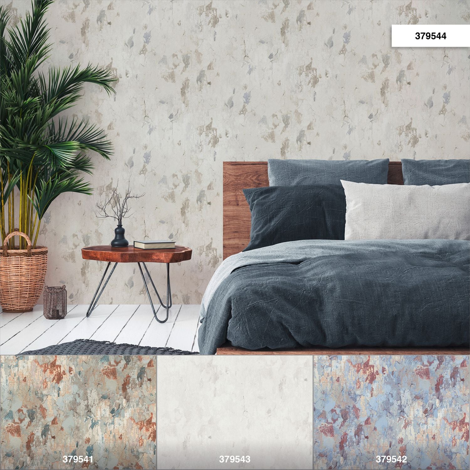 Tapeta konkretny wygląd szaro-białym - 53 cm x 10.05 m - LIVINGWALLS - 8