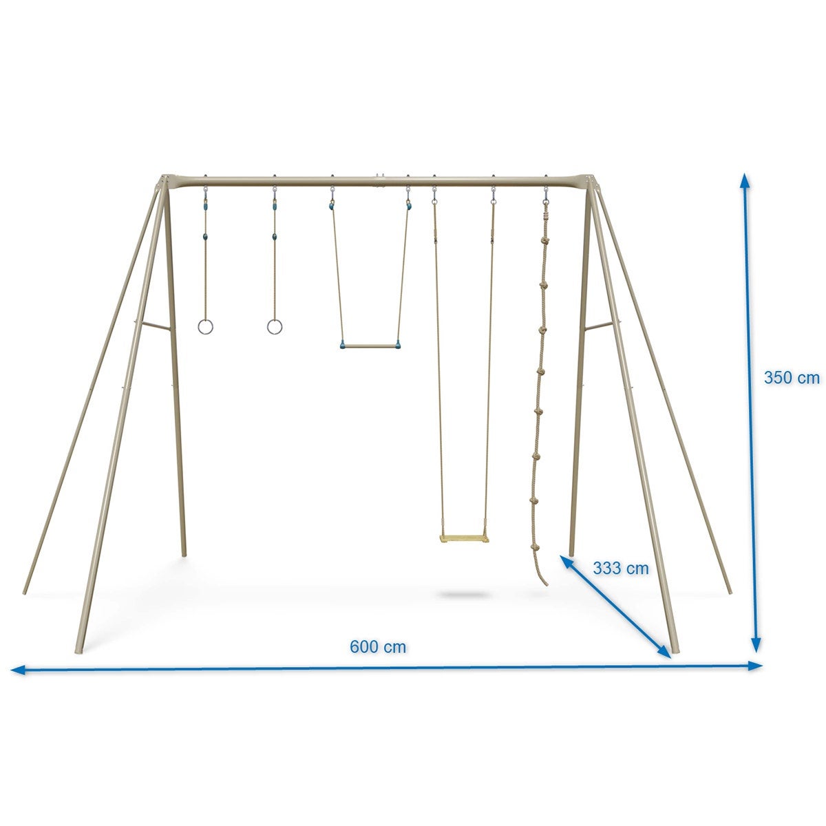 Portique adulte métal 3,50 m - Baxter 2 - 4 personnes - 3