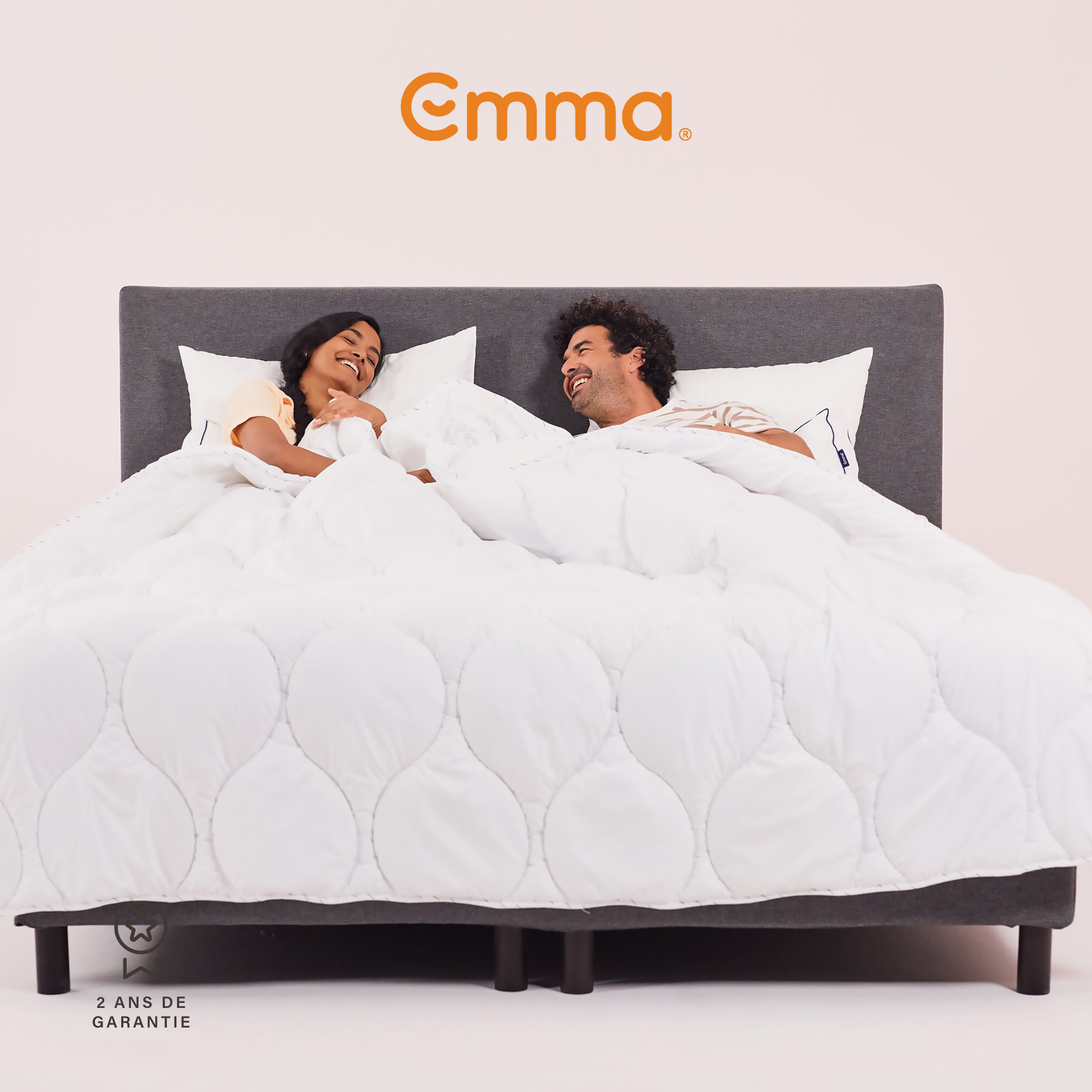 EMMA | Couette Printemps & Automne Emma 240x220 cm | Douce | Enveloppante | Respirante | Aérée | Lavable en Machine - 6