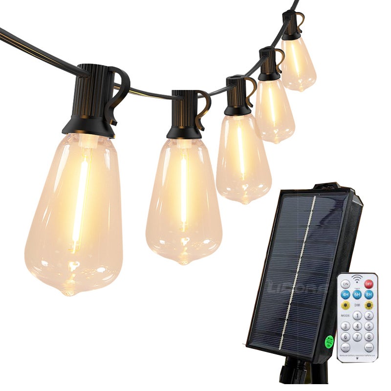 Boîte Contrôle Solaire Pour Guirlandes Lumineuses - 4.5V 1.2W, 8 Modes, Télécommande, IP65 - Remplacement Panneau Solaire