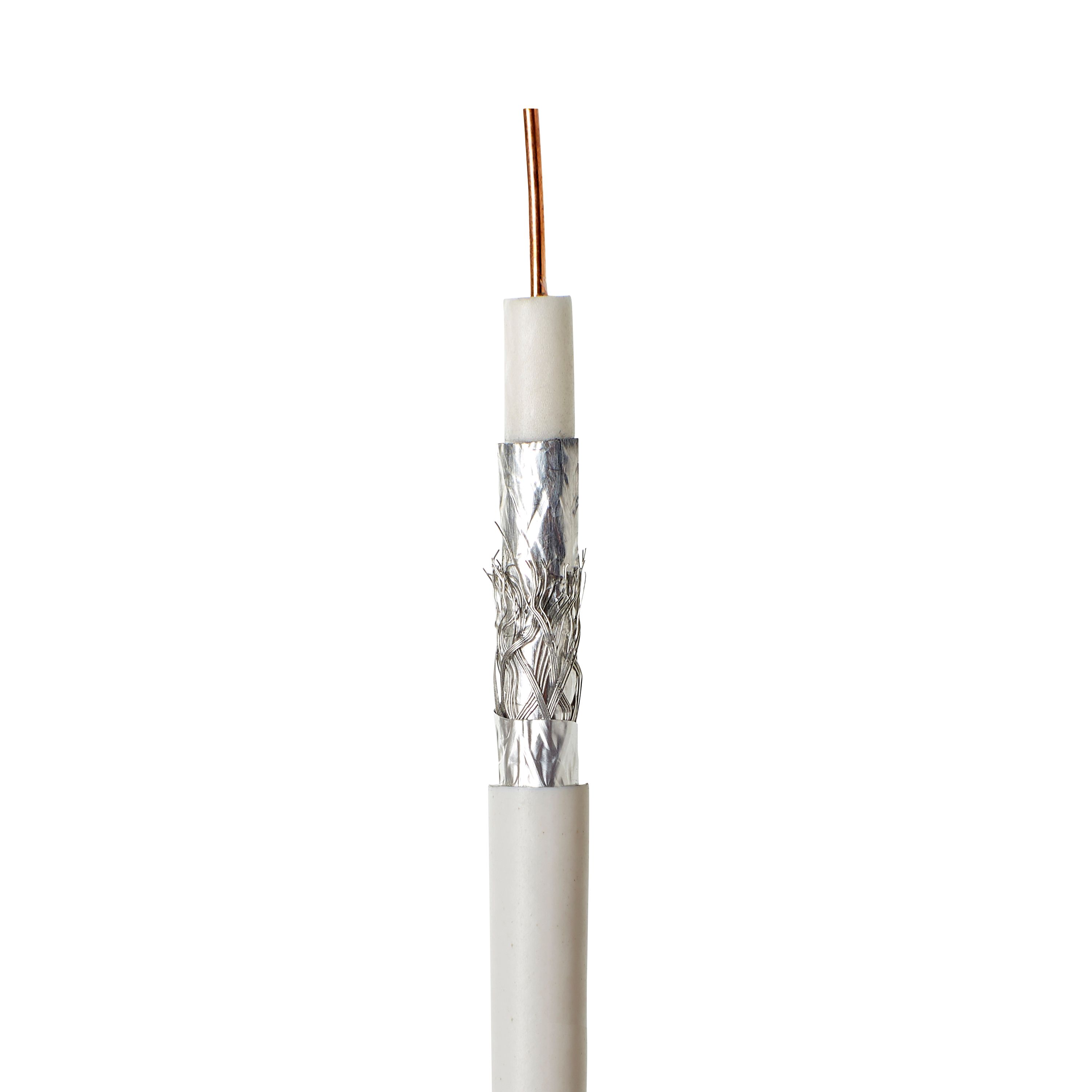 Kabel TV 17 VATC 100m biały FC-D LEXMAN