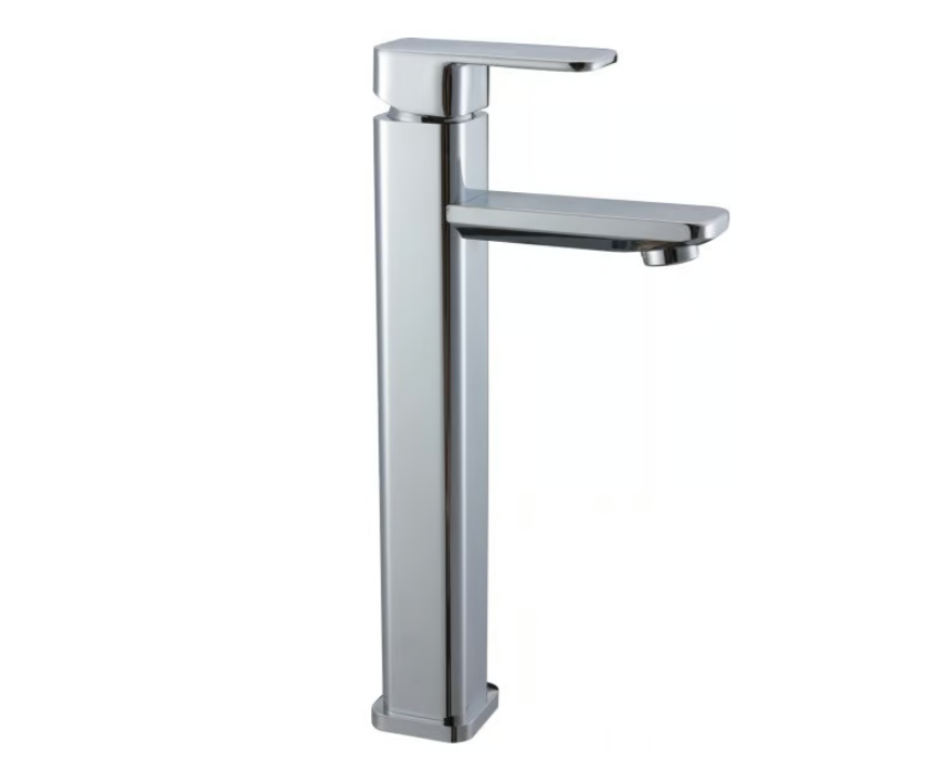 Bernstein Bateria umywalkowa wysoka 1234 złącza DIN chrom