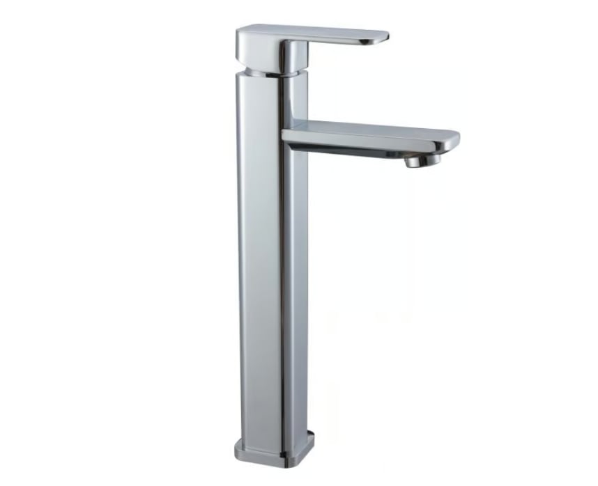 Bernstein Bateria umywalkowa wysoka 1234 złącza DIN chrom