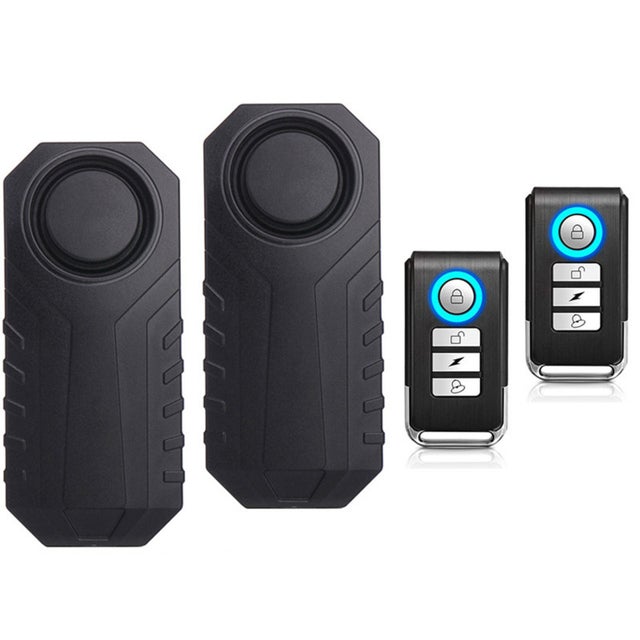 Alarme antivol Wsdcam pour vélo, 113 dB, étanche, avec télécommande, vibration et système de sécurité pour moto et vélo.