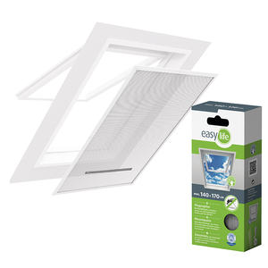 Moustiquaire Enroulable VELUX ZIL M06 – 78x118 Cm, Grise, Pour Fenêtre De Toit