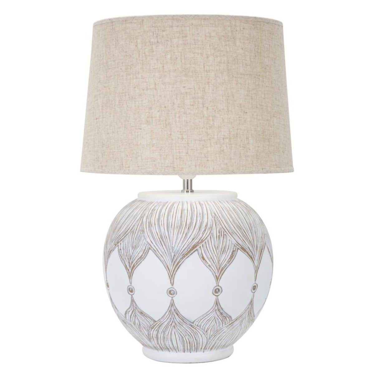 Lampa Stołowa Fiorenza, Poliżywica, Brązowy, Seven Design