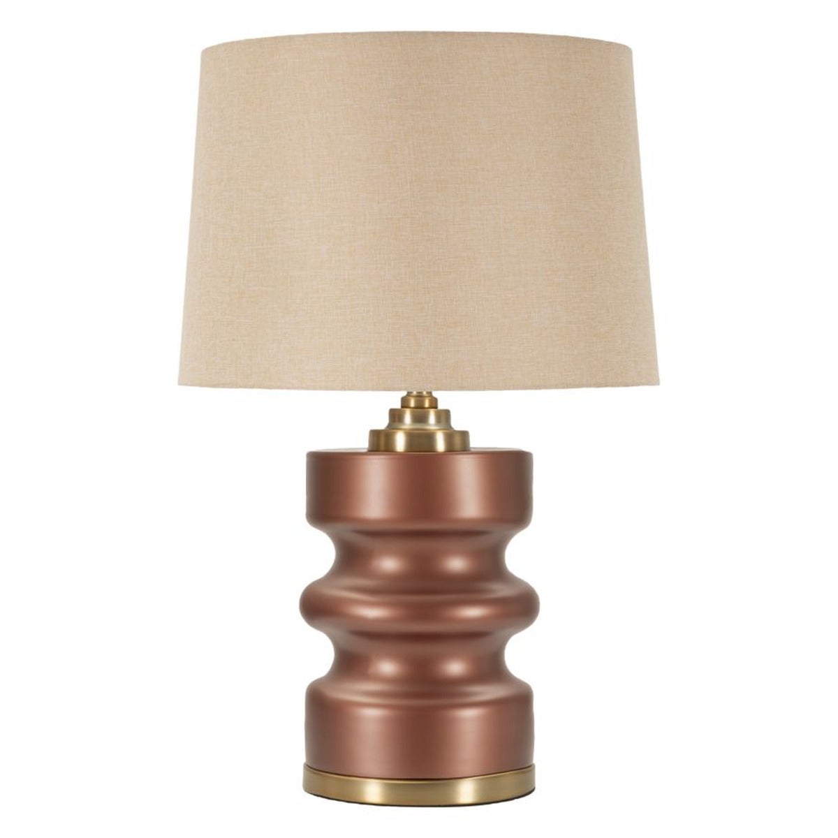 Lampa Stołowa Sinclair, Szkło, Brązowy, Seven Design