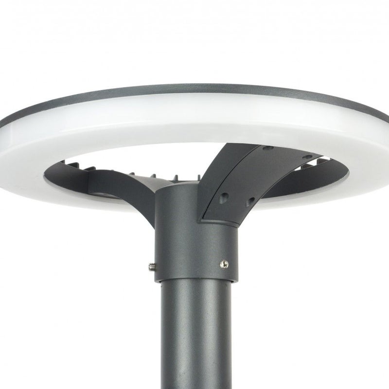 Latarnia ogrodowa Ster ciemnoszara LED 44W 4000K 3400lm IP65 wym: 255 x 36,5 x 36,5 cm aluminium SU-MA