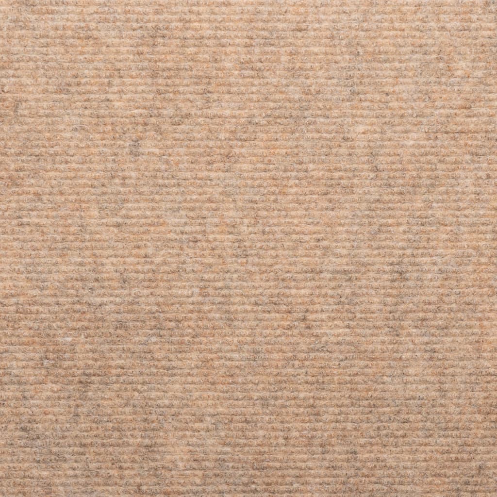 Tapis d'escalier auto-adhésifs 15 pcs 65x24,5x3,5 cm Beige - 6