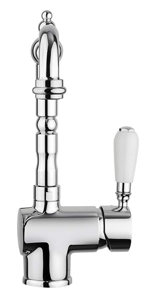 Rubinetto Cucina Monocomando Paini - Design Moderno Cromato, Made In Italy, Con Canna Orientabile - Foto 4