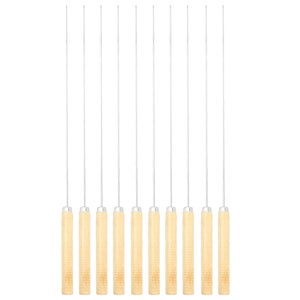 Forchetta In Legno Per Poffertjes Patisse - Marrone - 27 Cm