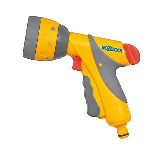 Pistolet natryskowy Hozelock 6-Jet Multi-Jet, szary i żółty