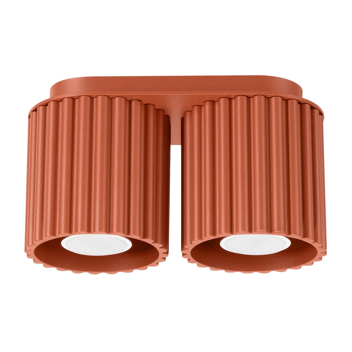 Reflektor sufitowy Spot AURA czerwona ochra 2xGU10x10W wym: 12 x 21 x 10 cm IP20 Sollux Lighting