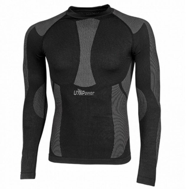 U-Power - Maillot de corps de travail chaud Slim noir CURMA - Noir - S-M