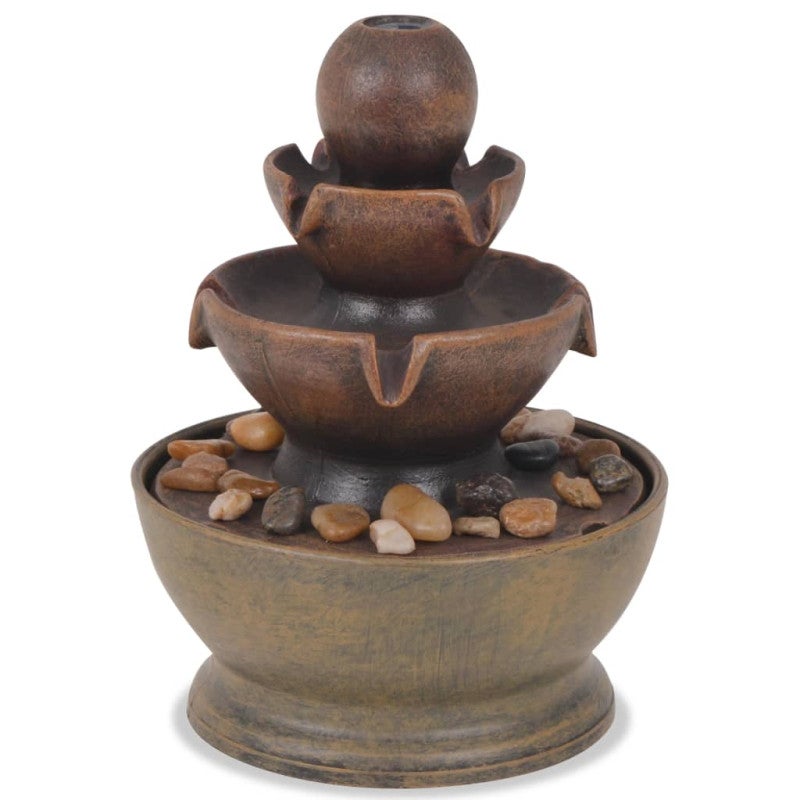 Fontaine d intérieur avec pompe Polyrésine - 3