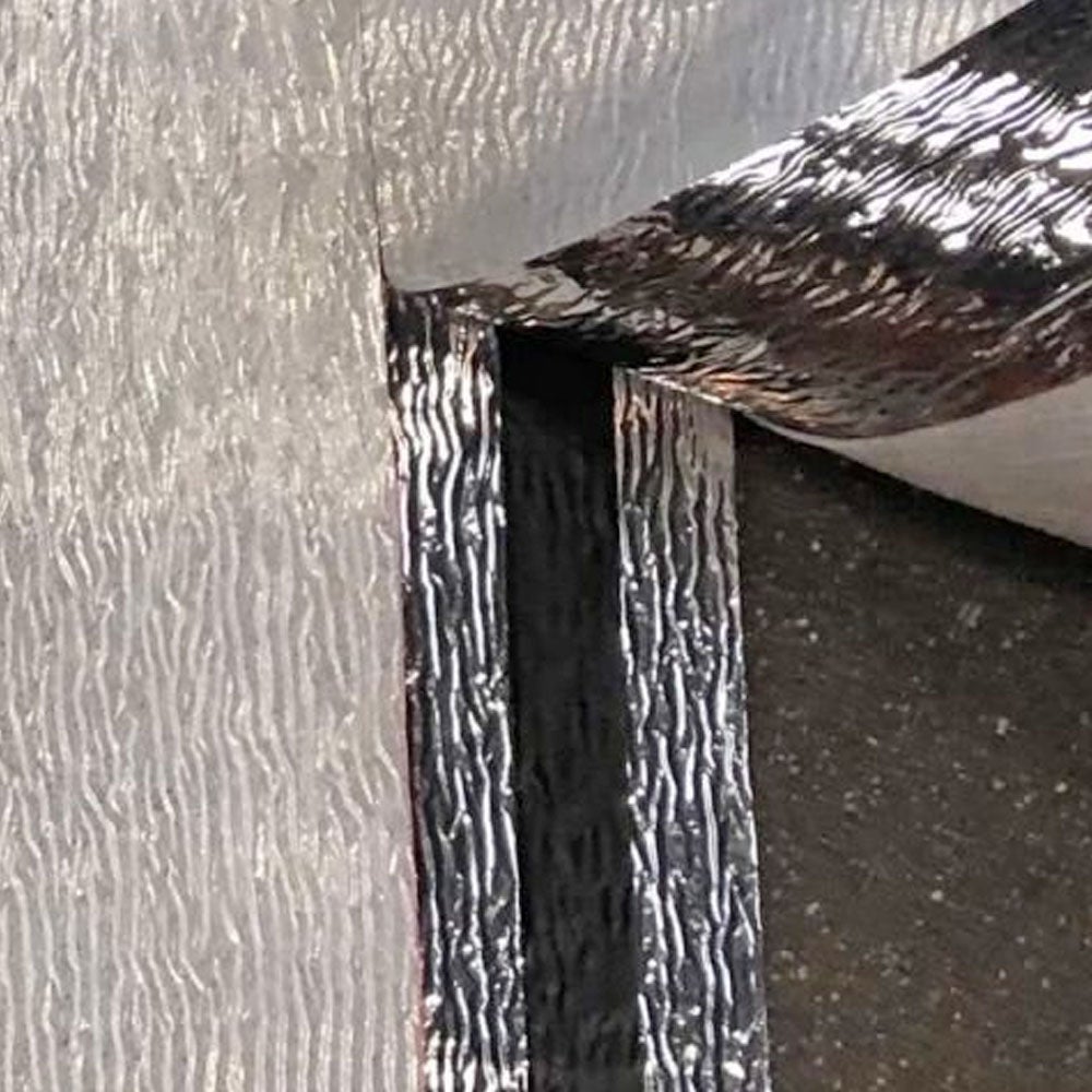 Feuille anti-radon (20 m x 1,5 m) - Feuille isolante pour les processus d'isolation au radon dans les maisons, bureaux, garages, etc. - 3