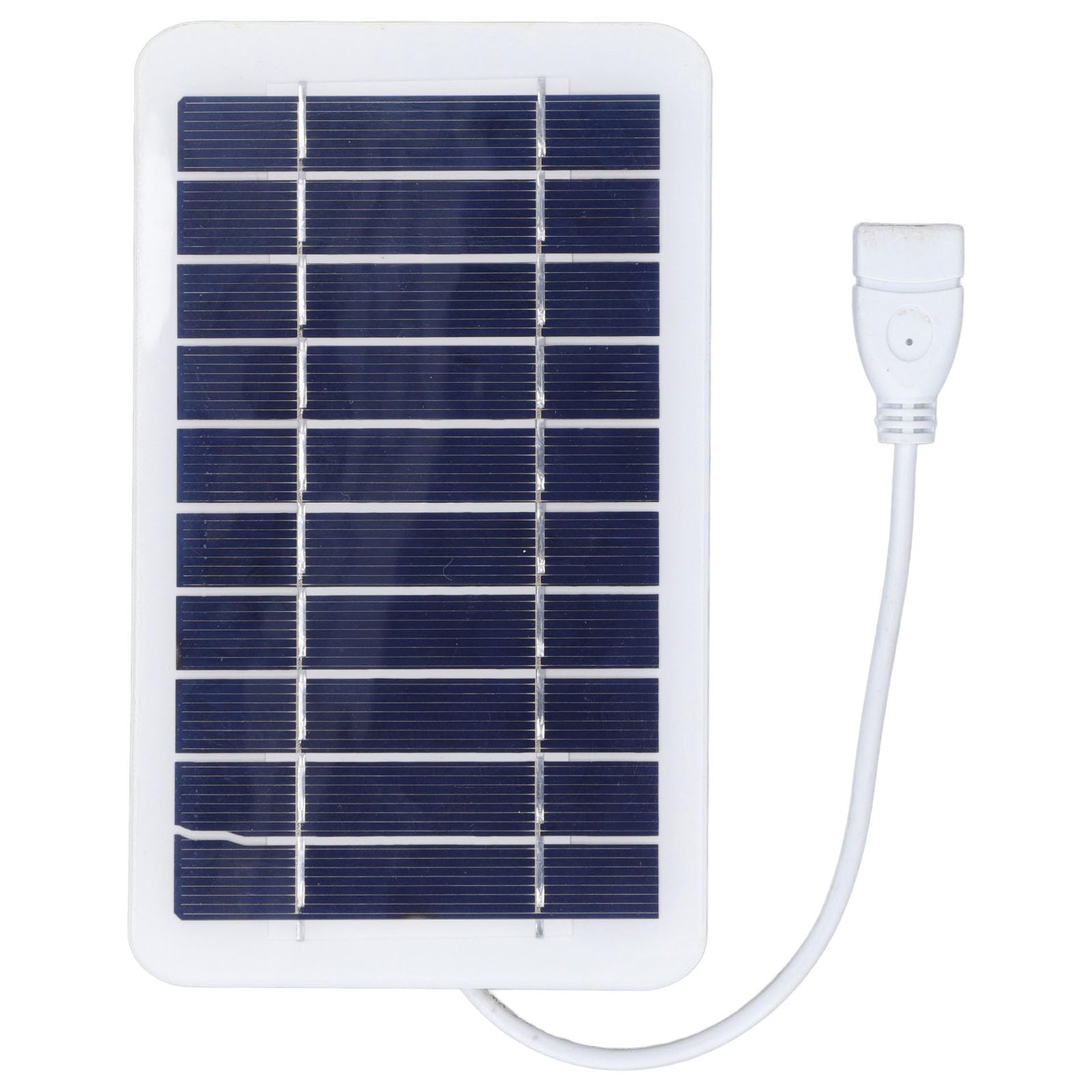 Chargeur Solaire Portable USB-C 6W - Panneau Solaire Pour Extérieur - Alimentation 3.7V-5V Pour Caméras, Sonnettes, Lampes
