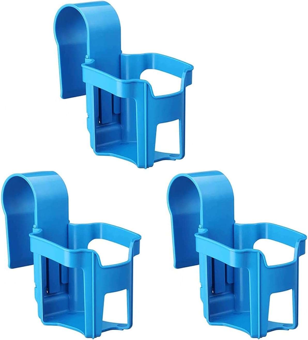 Nizirioo Lot De 3 Porte-Brosses à Dents Muraux Magnétiques - Porte-Gobelets Sans Perçage Salle De Bain