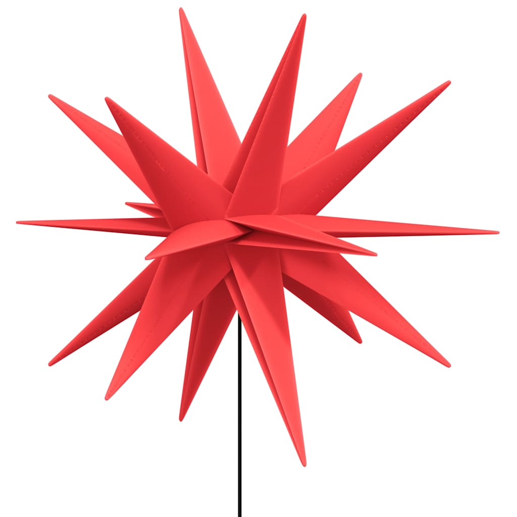Candeeiros de Natal LED dobráveis ​​3 unidades vermelhos 35 cm - COMFORTXL - 6