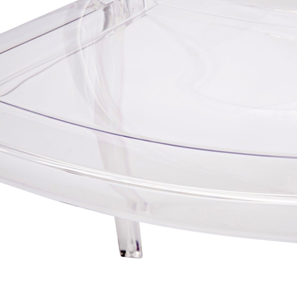 SEDIA IN POLICARBONATO B-SIDE - GRANDSOLEIL Colore: Trasparente - 3