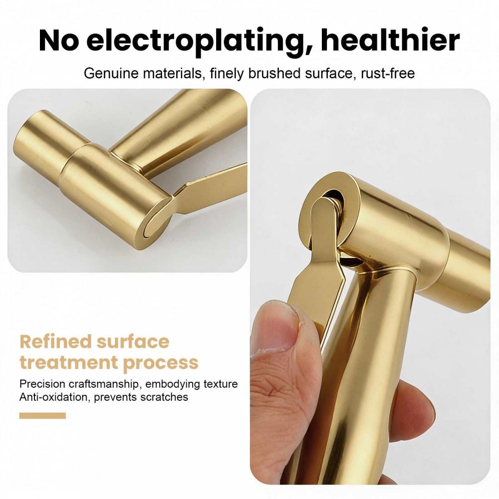 Ensemble Pulvérisateur WC en Acier Inox 304 – Douchette Hygiène Intime, Jet Pressurisé pour Salle de Bain - 4