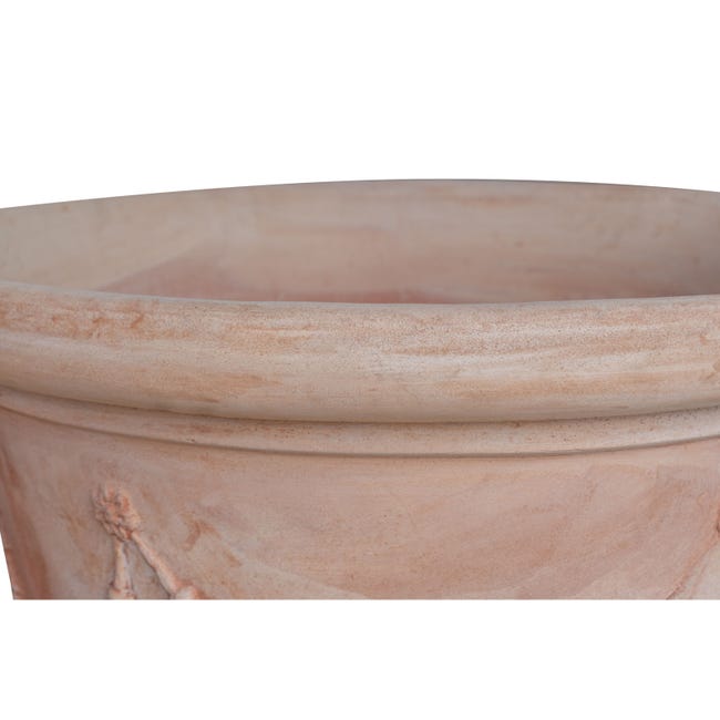 BISCOTTINI Vaso Da Fiori In Terracotta - Vaso Da Esterno - Fioriera Per Giardino, Balconi E Terrazze 59x47 Cm Prodotto In Italia 82978965 BISCOTTINI Vaso Da Fiori In Terracotta - Vaso Da Esterno - Fioriera Per Giardino, Balconi E Terrazze 59x47 Cm Prodotto In Italia 82978965