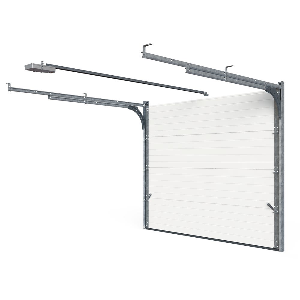 Porte De Garage Sectionnelle ONIL En Kit Motoris e H 200 X L 240 Cm porte-de-garage-sectionnelle-onil-en-kit-motoris-e-h-200-x-l-240-cm
