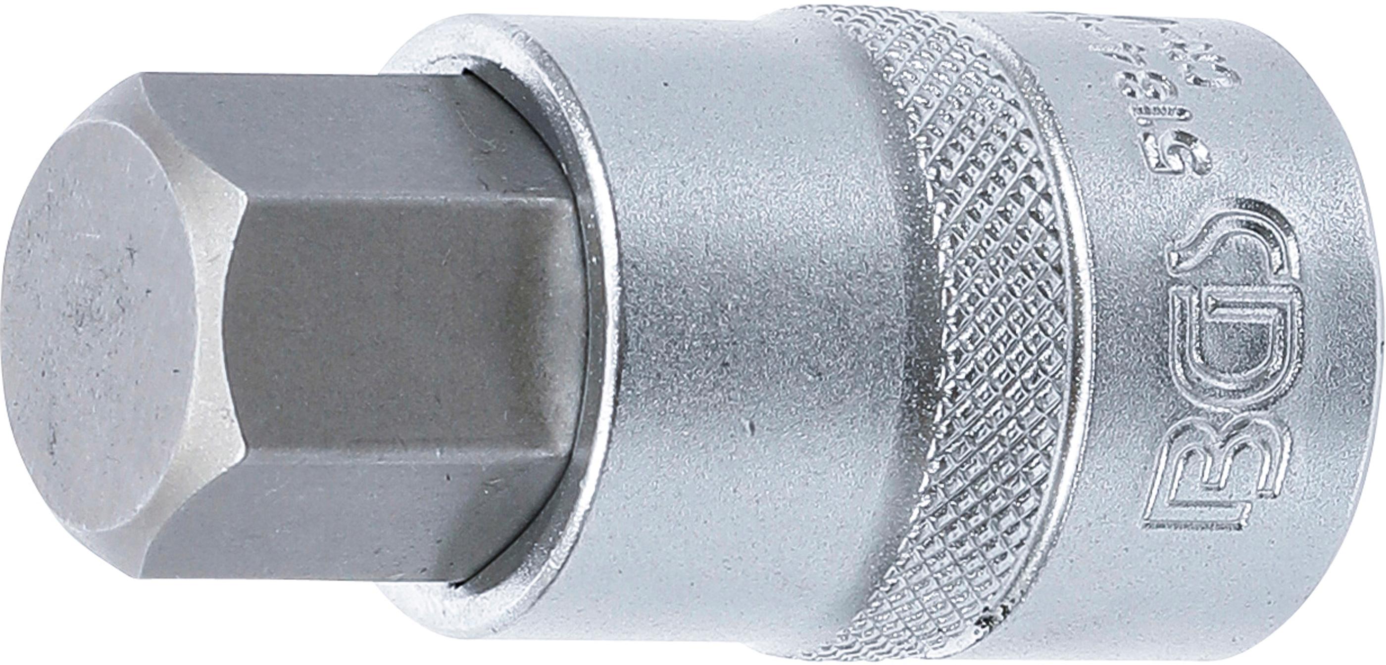 BGS Bit inserto 12,5 mm, interno esagonale, 19 x 55 mm, 1 pezzi, 5184 H19