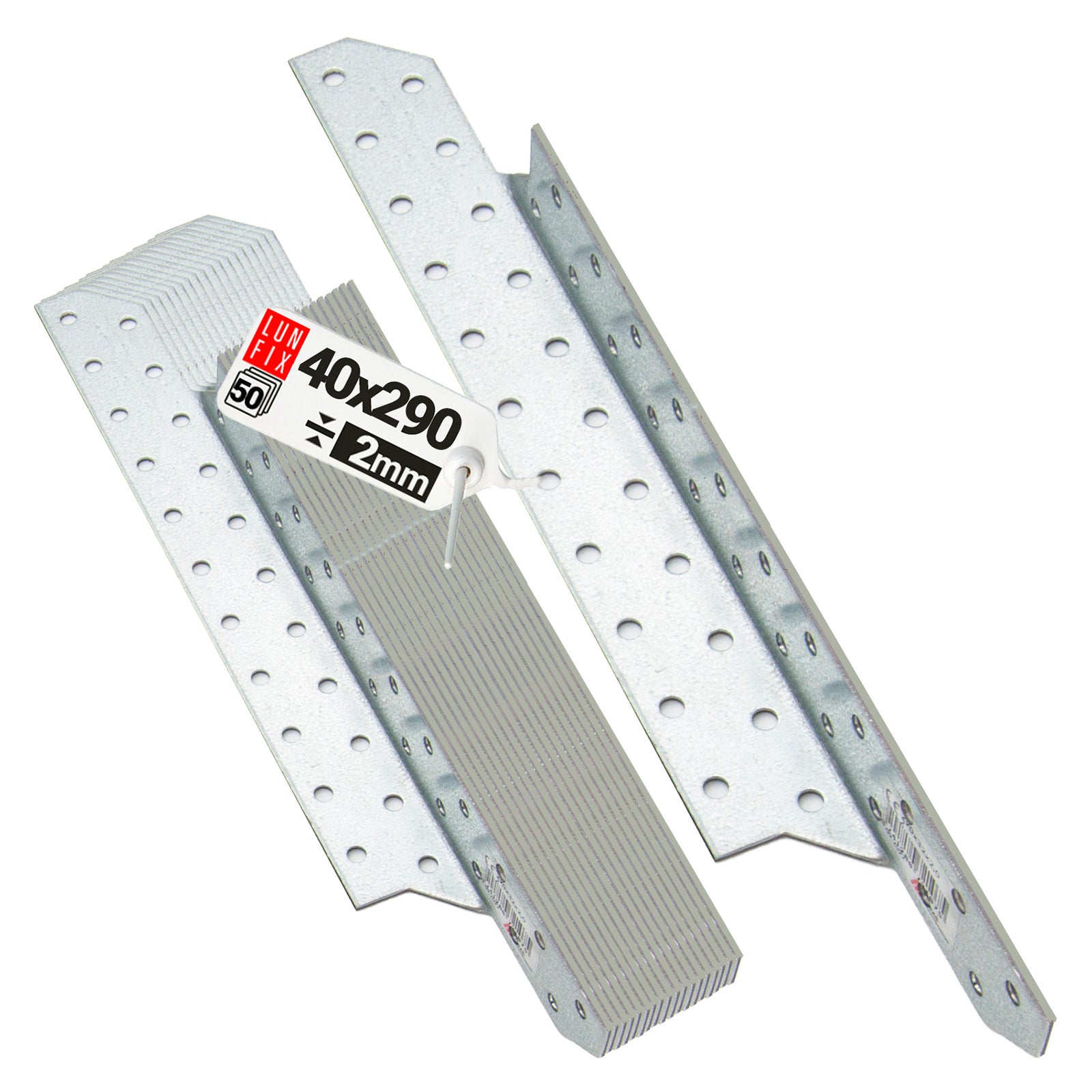 Łącznik krokwiowy 40x290 mm prawy 50szt.
