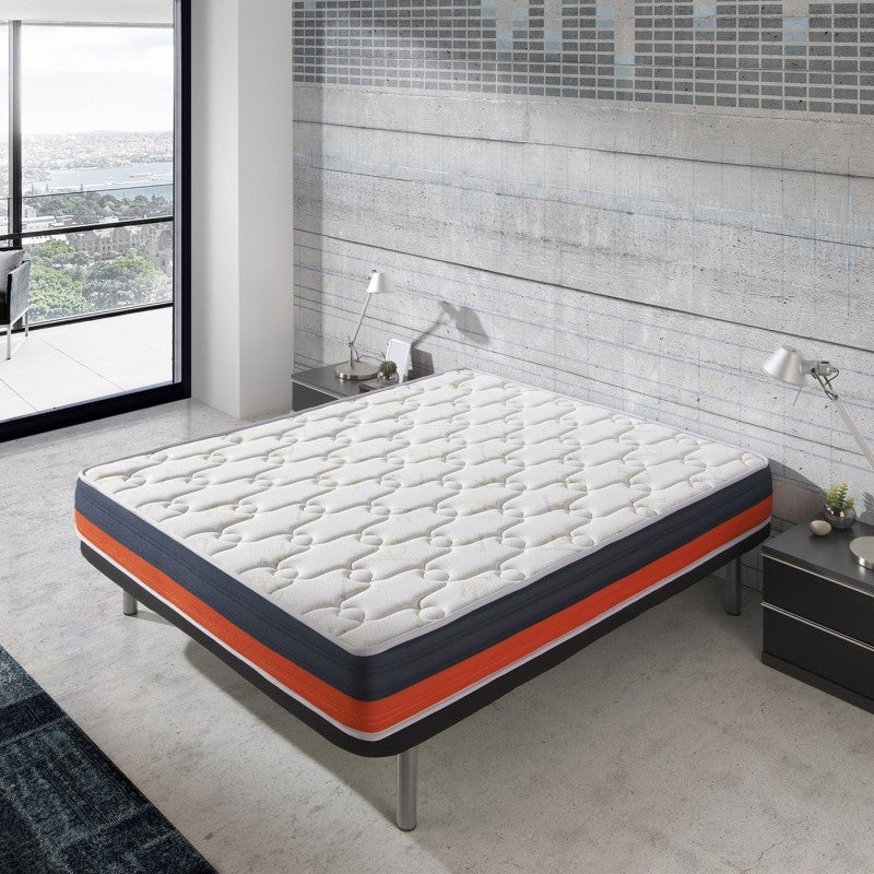 Matelas Viscoélastique Baicent Fleur de Lavande. ECODE ECO-3S-160*190cm - 2