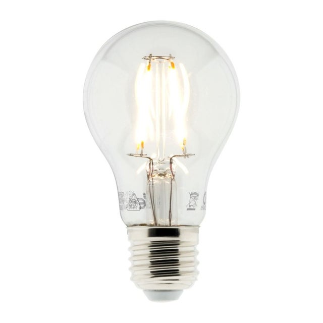 Ampoule déco filaments LED E27 4W - Blanc chaud - 470lm 2700K - Zenitech
